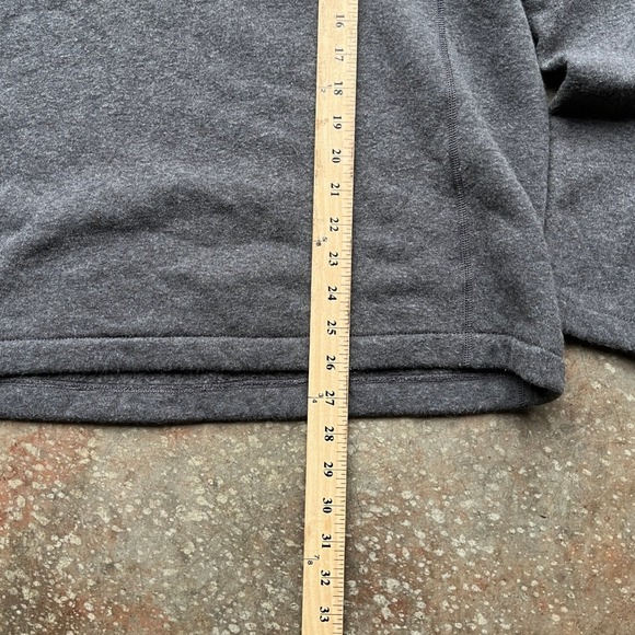 Kuhl Revel 1/4 Zip Fleece Pullover Mens Large Charcoal Gray 3007 Base Layer - Picture 8 of 8